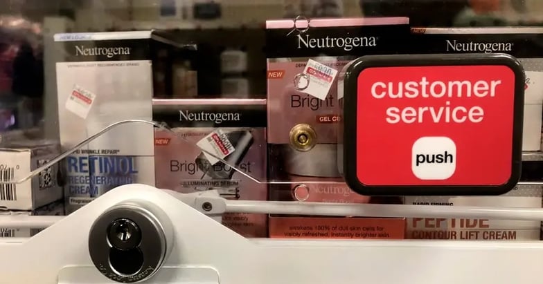 Consumers wait an average of 7.7 minutes for products to be unlocked